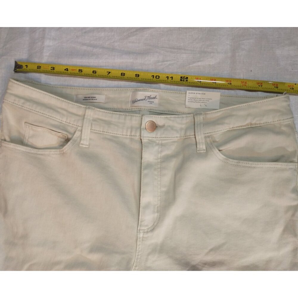 Universal Thread Jean Women 17 Skinny Super Stretch Capsule Coastal Classic READ - Picture 11 of 16